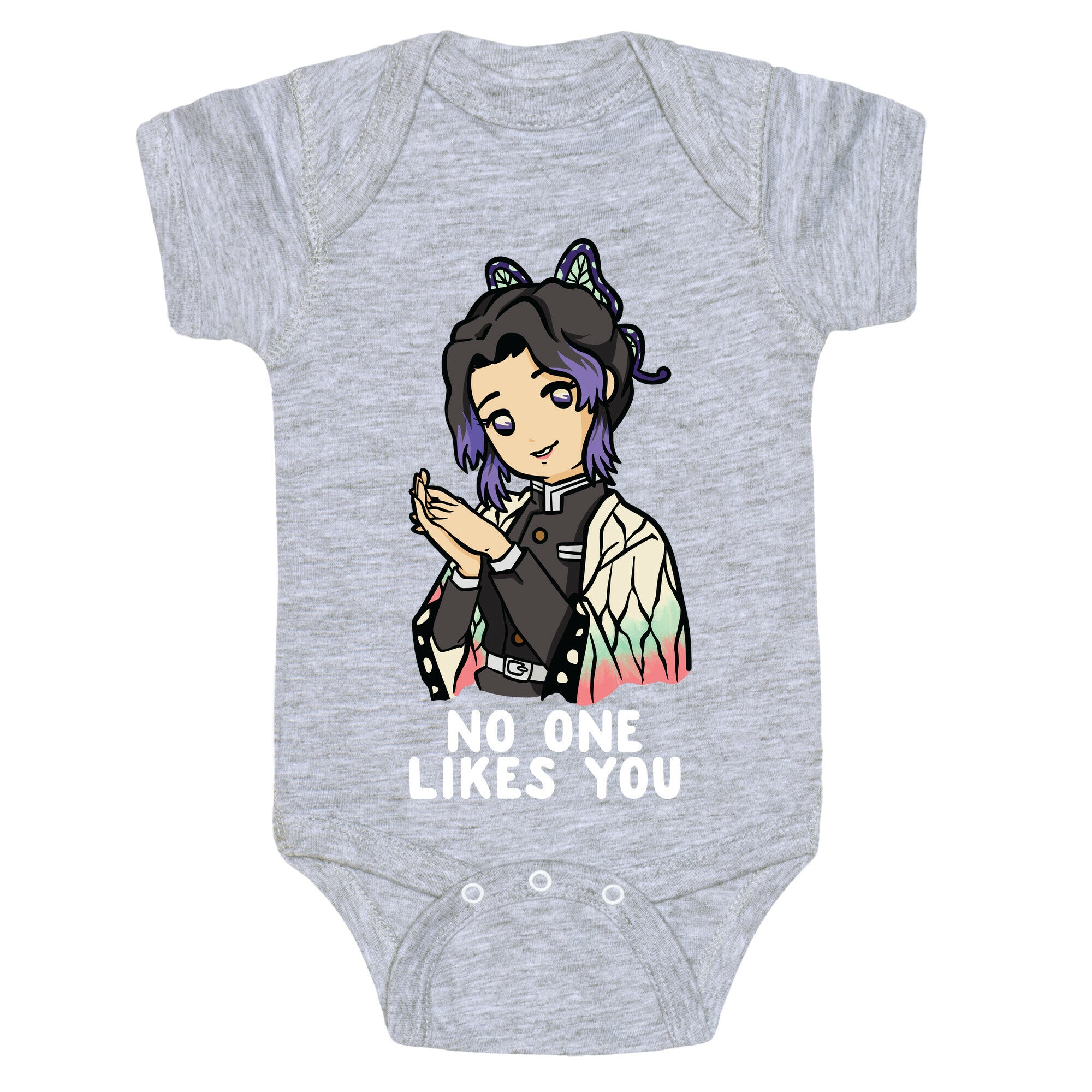 No One Likes You Shinobu Kocho Baby One Piece